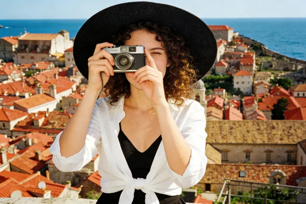 Before: photo with plain background