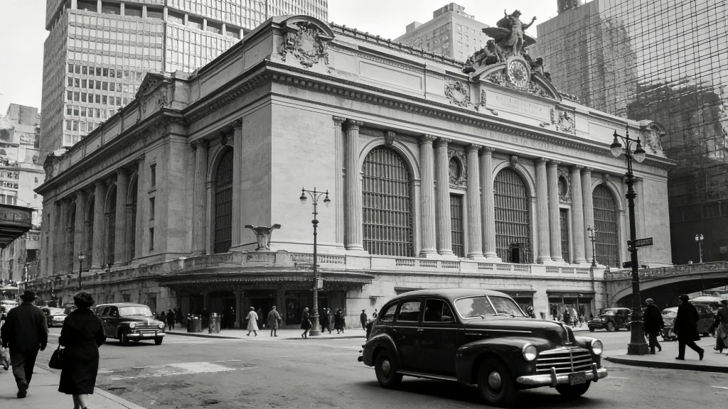 Before: black and white photo