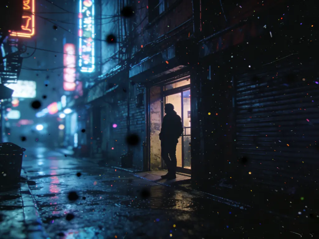 Before: portrait with skin noise and grain