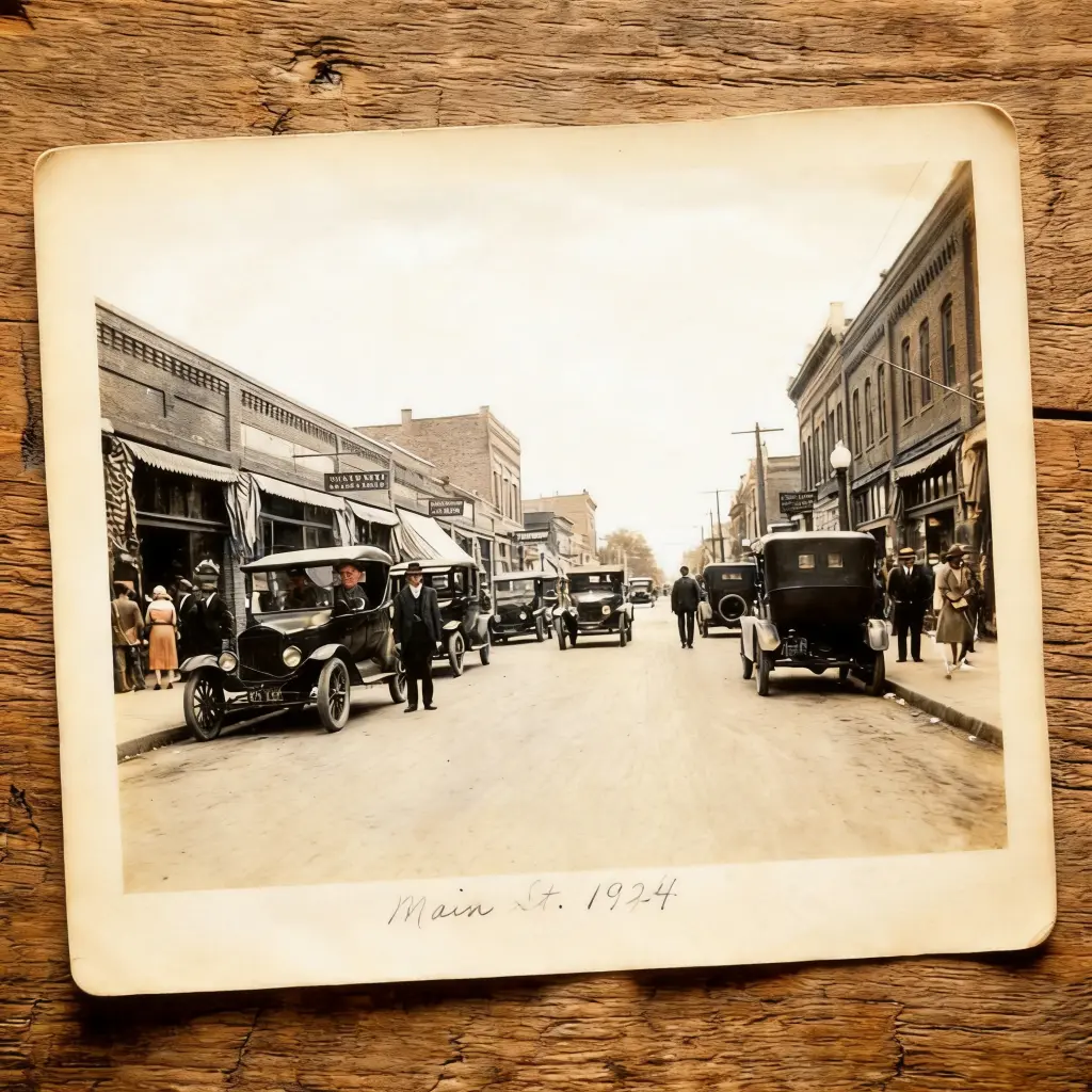 After: enhanced photo with restored clarity